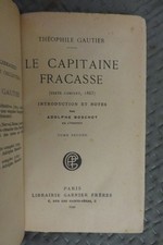 Le Capitaine Fracasse Texte complet 1863 par Théophile Gautier