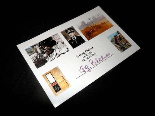 Ww2 german wehrmacht autograph - ww2,
