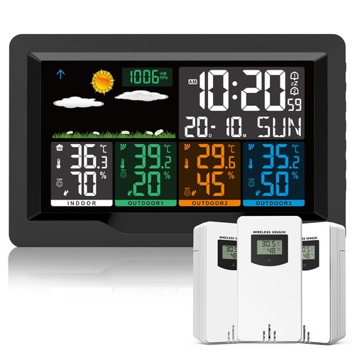 Station météo sans fil - fil, avec