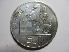 50 FRANCS ARGENT 835‰ 1948  TYPE MERCURE LEGENDE NEERLANDAISE BELGIQUE