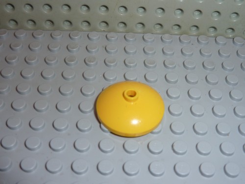 Lego yellow round dish 43898 - lego,