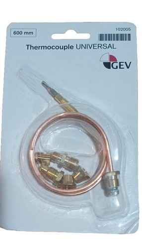 Thermocouple universel 600 - , mm