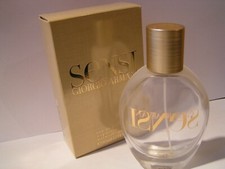 FLACON GEORGIO ARMANI, SENSI, 50 ML  AVEC BOITE, VIDE POUR COLLECTIONNEURS