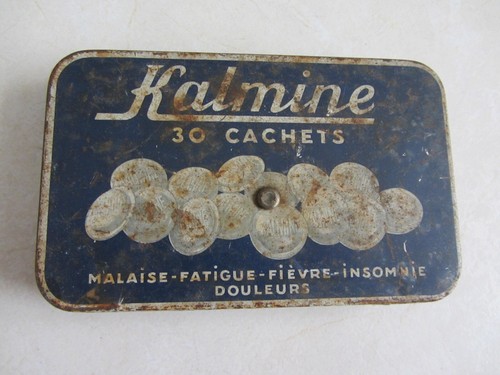 Boite tôle kalmine - boite, 1920/30