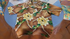 RARE ORIGINAL 60's70's CHEMISE HAWAII HILO HATTIE. M  VICOSE B..ETAT M.IN HAWAII
