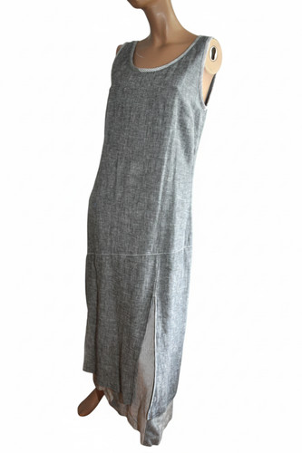 Robe longue jean affinités - robe,
