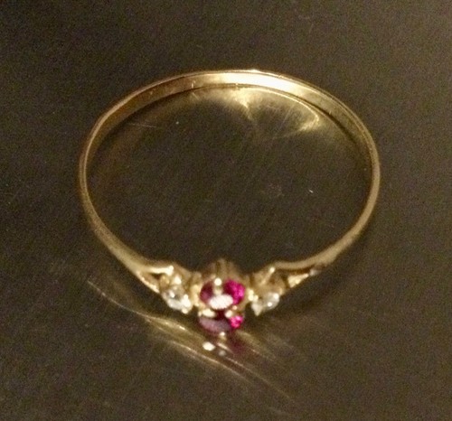 Fine bague jaune 18 - fine, or