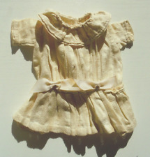 Robe de Poupée Ancienne Jumeau taille 3 