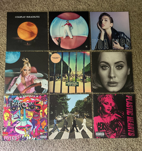 New popular vinyl records - new,