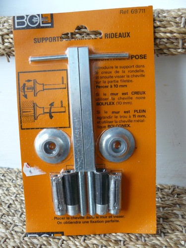 Support tringles rideaux - support, de