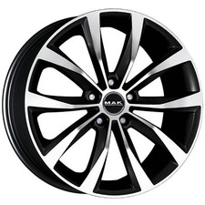 JANTES ROUES MAK WOLF POUR VOLKSWAGEN GOLF V R32 7X17 5X112 BLACK MIRROR 4OA