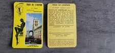 1   CARTE  CYCLISME  / CHEWING GUM  BUBBLE  / TOUR  DE  L  AVENIR  1961