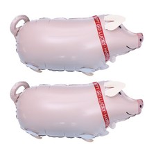  2 Pcs Ferme Animal Ballons