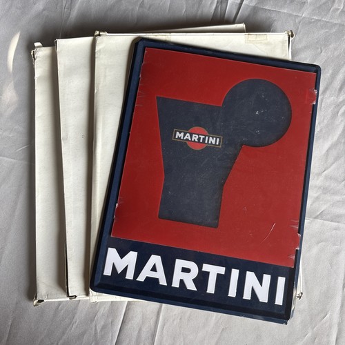 Plaque publicitaire martini - plaque,