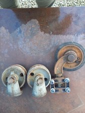 Lot 3 Ancienne roue de chariot  En fonte  A détourner  Déco industriel 