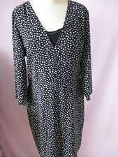 Robe ONE STEP imprimé noir/blanc Taille 42/44 Neuve