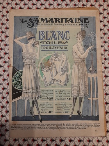 Catalogue ancien mode 1900 - catalogue,