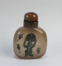 Chinese Agate Snuff Bottle