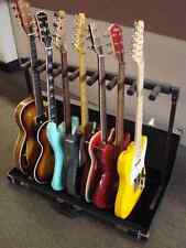 TRAVEL GUITAR STAND / CASE for 7 ELECTRIC GUITARS / BASSES - NO GUITARS INCLUDED
