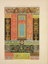 RAop009 Pompéi Herculanum mosaique peinture murale frise Faune Polybe