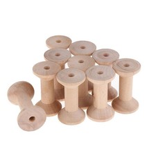 10pcs bobines vides en bois