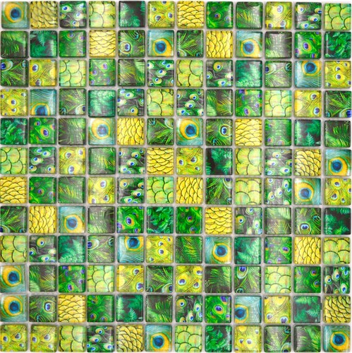 Pâte verre carreaux - de,