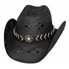 Chapeau Western Bullhide Noir