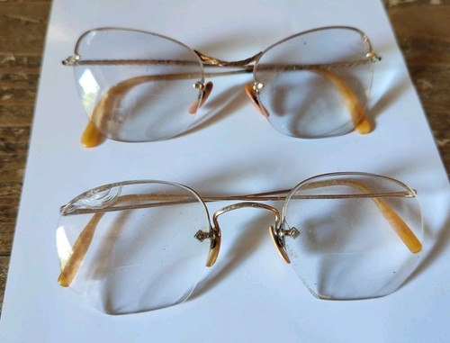 Lot lunettes anciennes - lunettes,