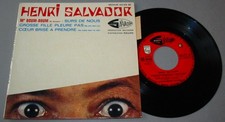 Henri SALVADOR   Mr Boum Boum - EP 45T.  LANGUETTE
