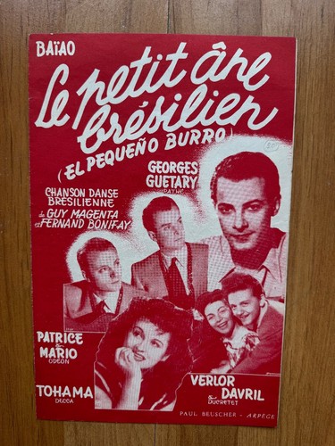 Partition vintage georges - partition,