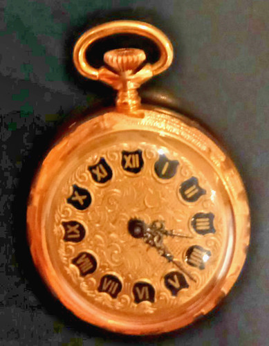 Montre gousset plaqué - à,