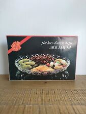 Plat Hors-d'oeuvre Moldavia 5 Sections - Apéritif - Années 1970 - Made In France