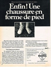 PUBLICITE  1967   TINTIN    chaussures