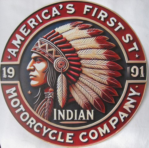 Plaque alu indian - en,
