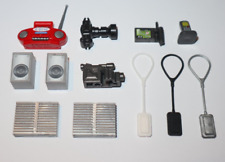 Playmobil Lot 12 Accessoire Equipement Technologie Enceinte Poste Lecteur MP3...