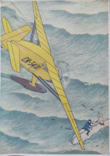 AFFICHE BD - HADDOCK, TINTIN & MILOU / 40 x 30 cm