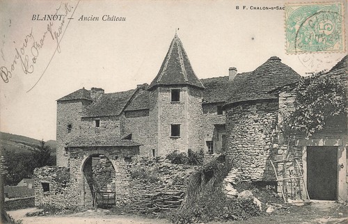 Blanot ancien château - blanot,
