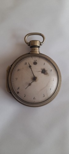 Grosse montre coq oignon - , cm