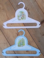 Lot/2 Cintres/Enfant/21,5 × 30,5 × 0,5 cm/Beatrix Potter/Vintage/Années 1980