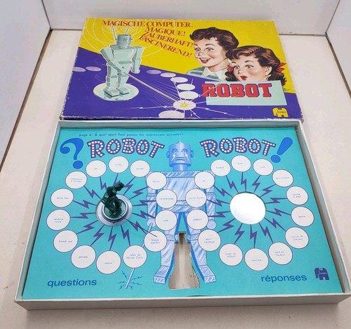 Jeu société ancien robot - de,