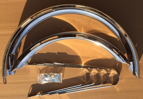 Garde boue chrome - 26",