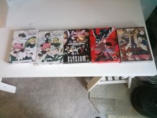lot de 4 coffret de 3 DVD manga +1 solo.