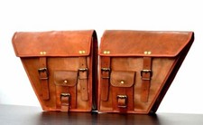 Sacoches de selle en cuir pour