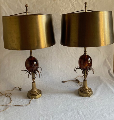 1950 paire lampes maison - paire, de
