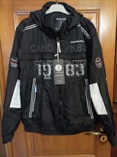 Veste Homme Canadian Peak noir et blanche XXL