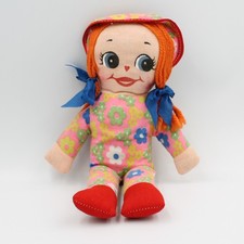 Ancienne poupée chiffon rose