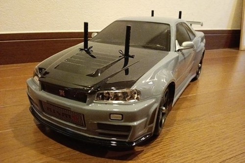 Tamiya r34 r voiture - tt-02,