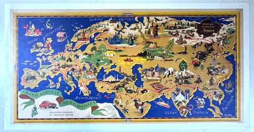 Affiche originale litho - affiche,