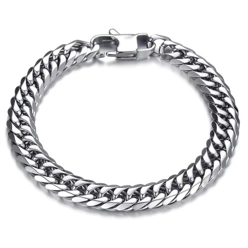 Bracelet homme argent blanc - homme, or