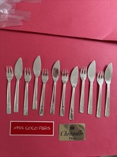 COUVERTS  POISSON  CHRISTOFLE